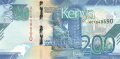 Kenya 2 200 Shillings, 2019